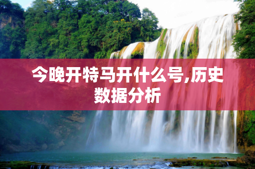今晚开特马开什么号,历史数据分析