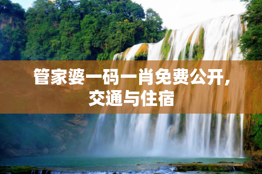 管家婆一码一肖免费公开,交通与住宿